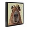 Stupell Industries Capybara with Straw Hat Floating Frame, design by Studio Bautista
